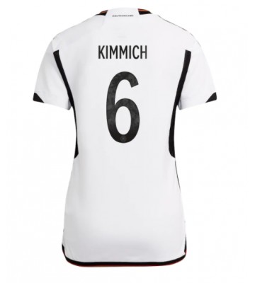 Niemcy Joshua Kimmich #6 Koszulka Podstawowych Kobiety MŚ 2022 Krótki Rękaw